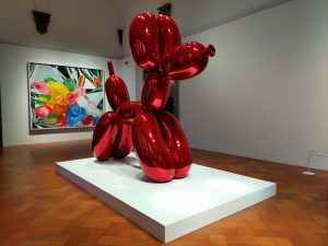 Jeff Koons - Shine - Palazzo Strozzi - Baloon DOg (Red)