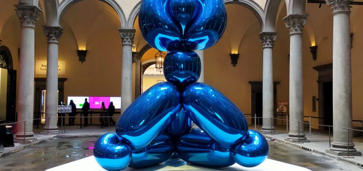 Jeff Koons - Shine - Balloon Monkey (Blue)