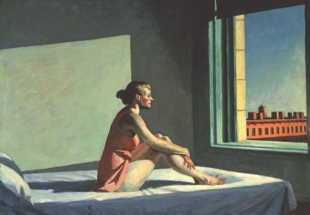 Edward Hopper, Morning Sun, 1952.